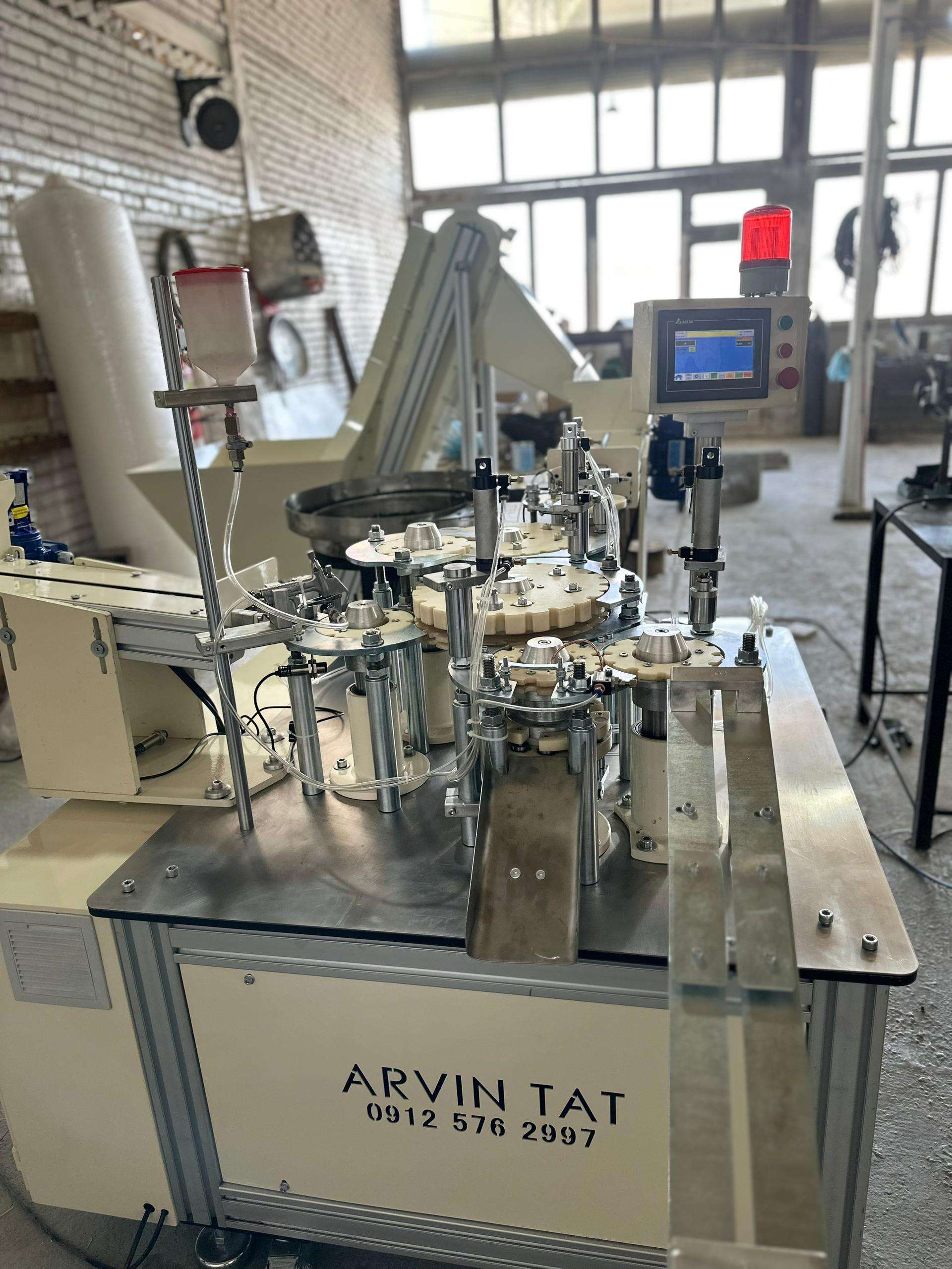  طراحی و ساخت انواع ماشین آلات صنعتی شرکت نهامین صنعت کبودان در آذربایجان غربی